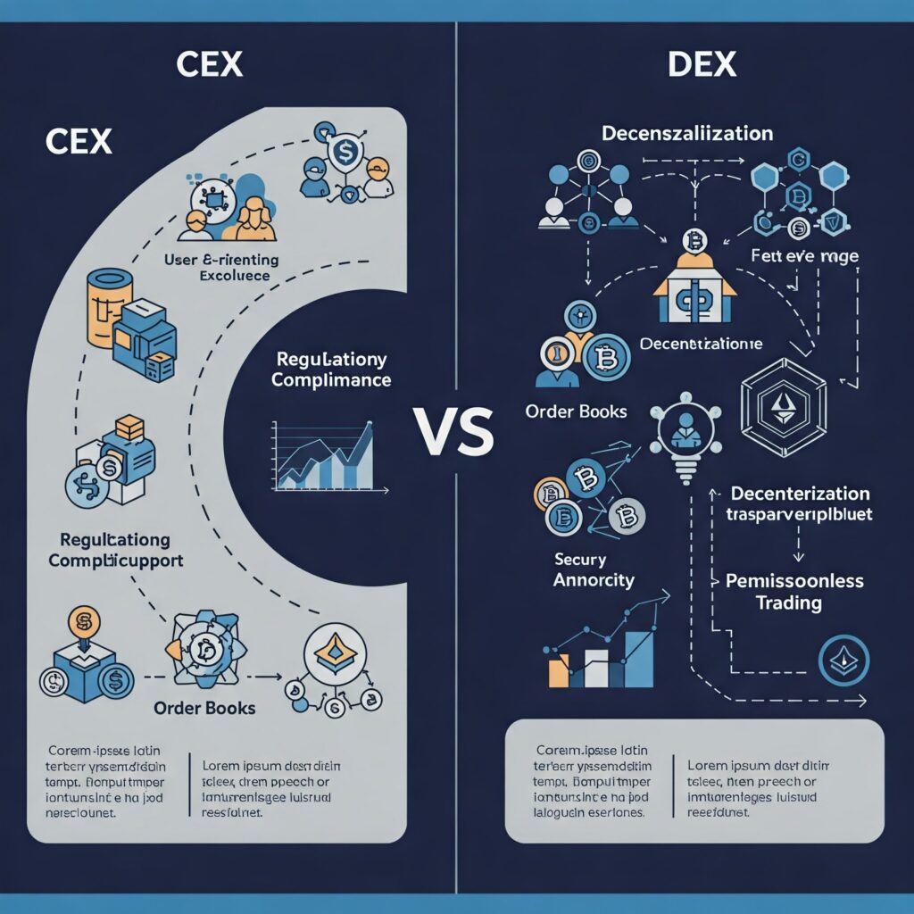 Centralized vs Decentralized Exchanges