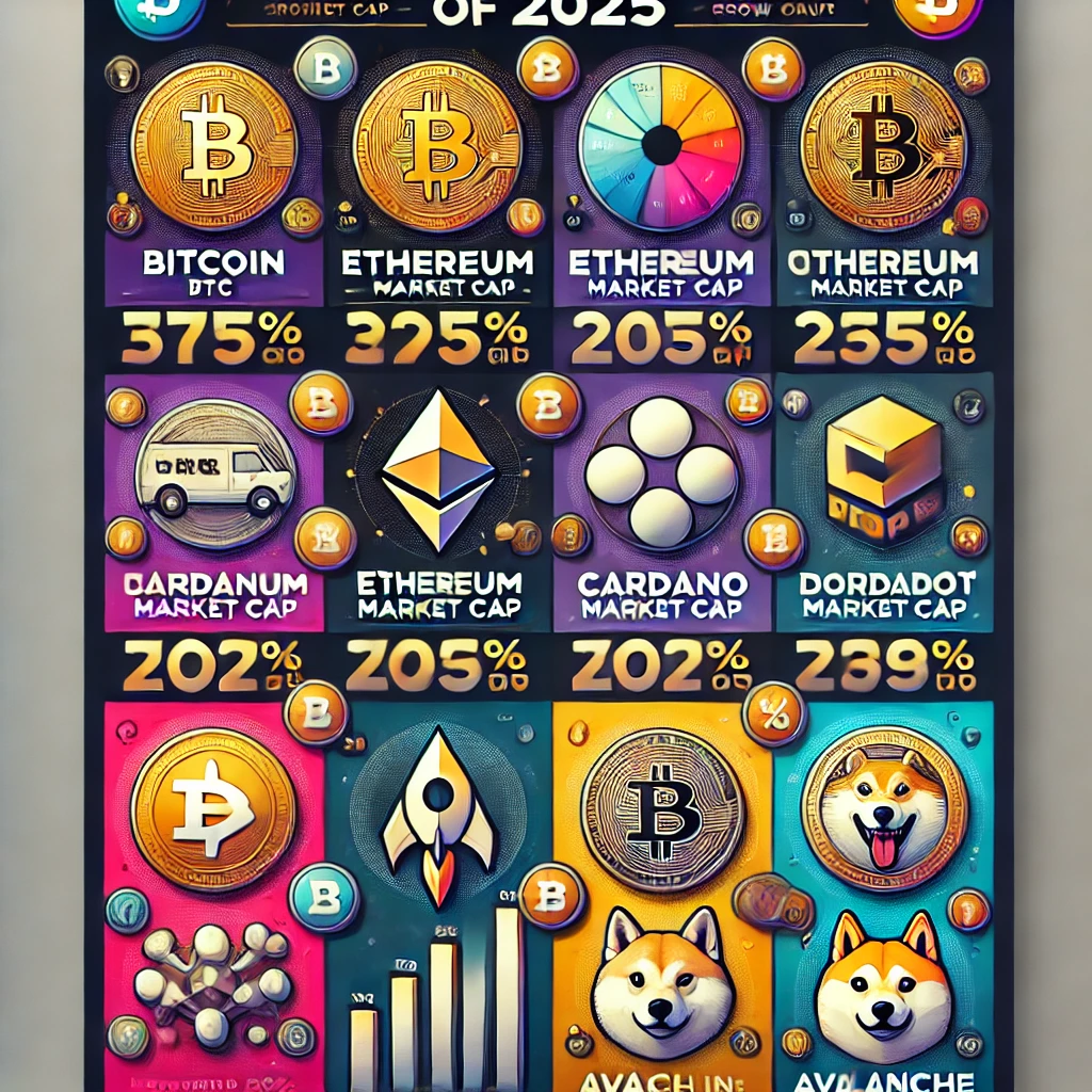 Top 10 Cryptocurrencies Poised for Growth in 2025
